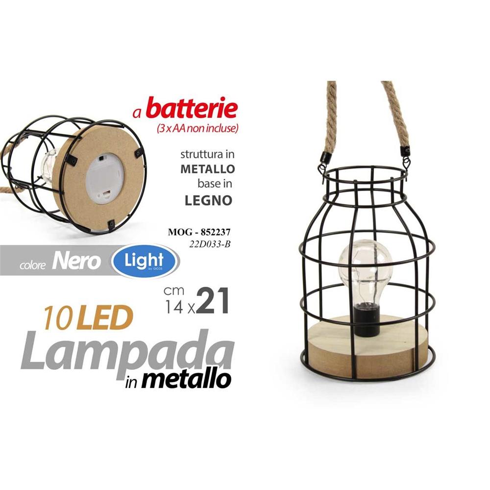 Mog/Lampada Led 14*14*21Cm        22D032