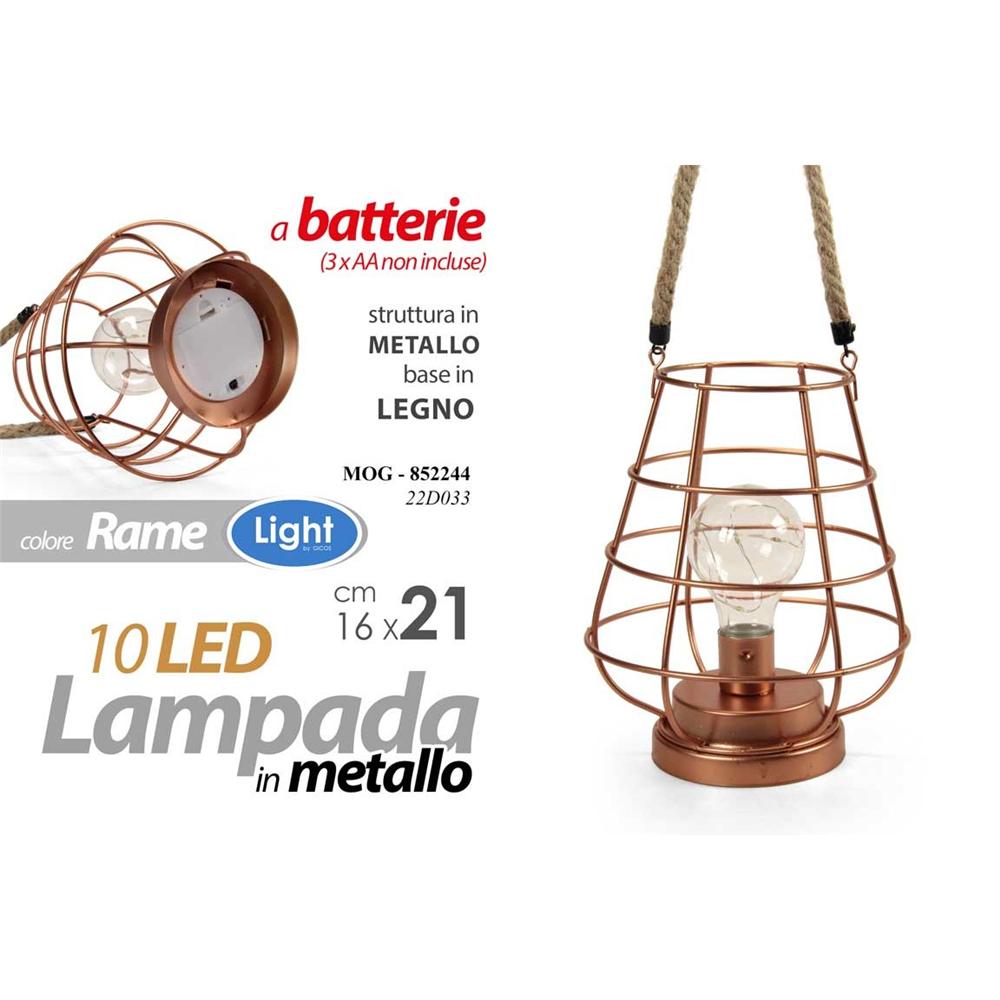 Mog/Lampada Led 16*16*21Cm        22D033