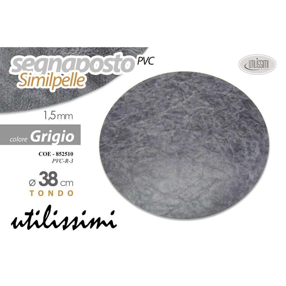 Coe/Segnaposto Tdo Pvc1,5Mm 38Cm Pvc-R-3 - Plastica Nero - Tovagliette | Mikasa