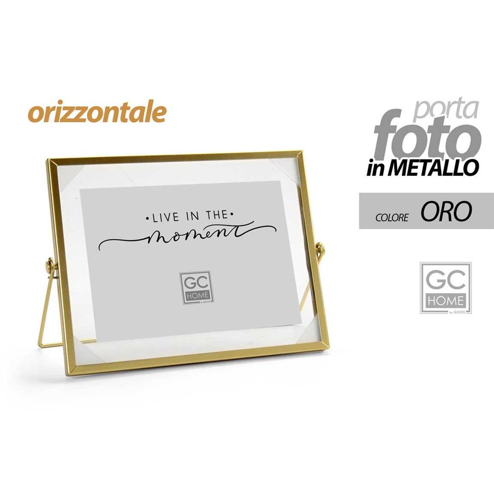Mog/P.Foto Met Col.Oro 18*13Cm Cj9302G-7