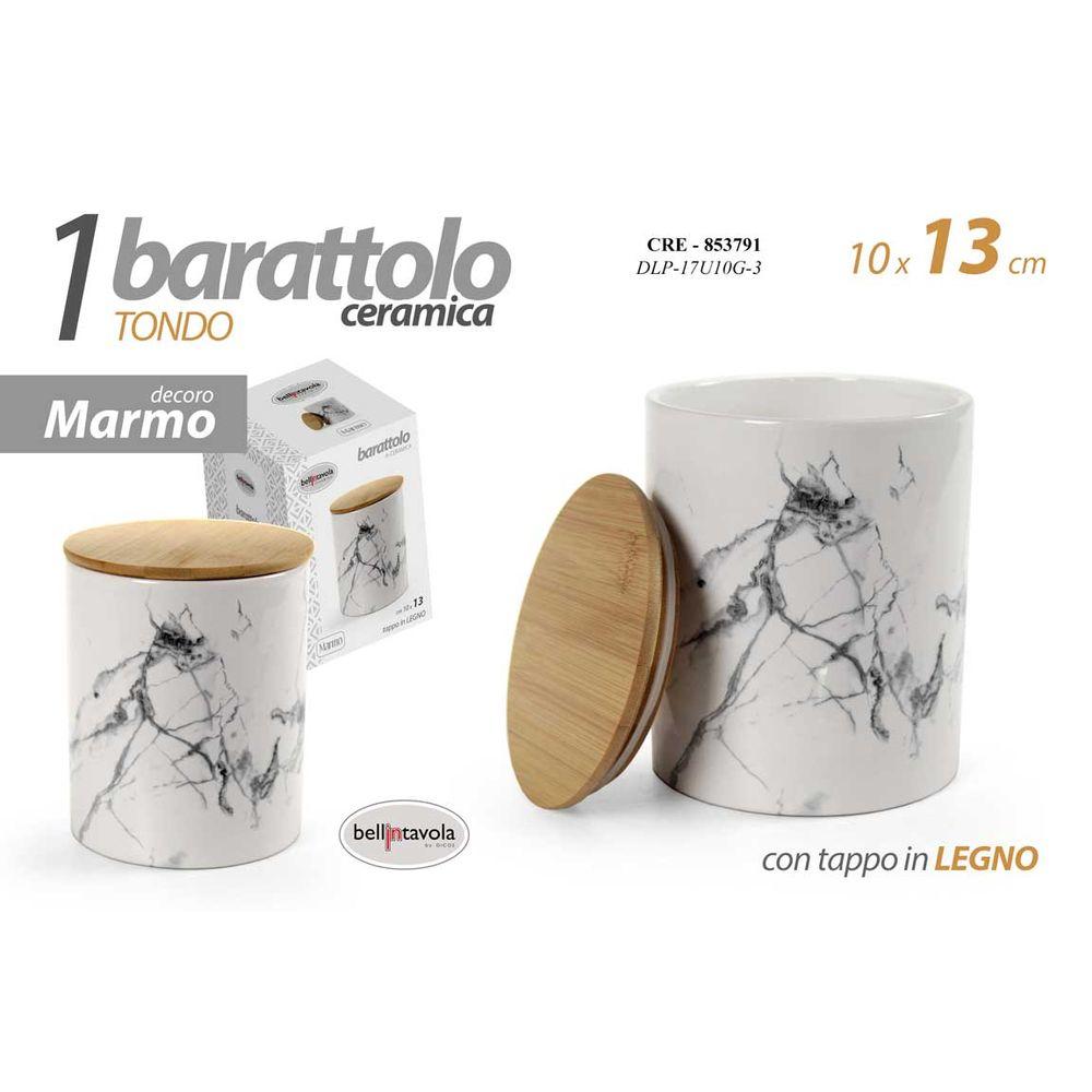 Cre/Baratt.Marmo 10*10*13Cm Dlp17U10G-3 - Marmo - Barattoli & Biscottiere | Mikasa