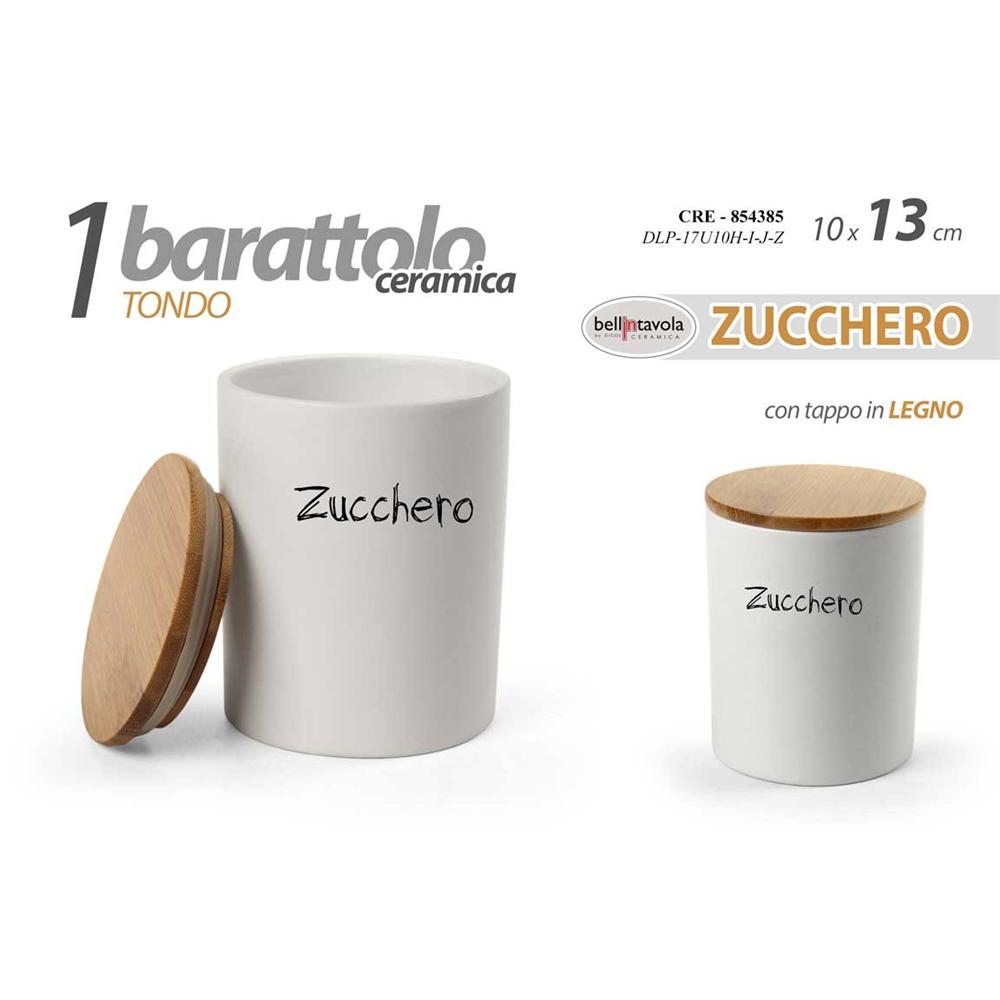 Cre/Barat.Zuchero Tdo 10*13 Dlp17U10H/I/J-Z - Ceramica Bianco - Barattoli & Biscottiere | Mikasa