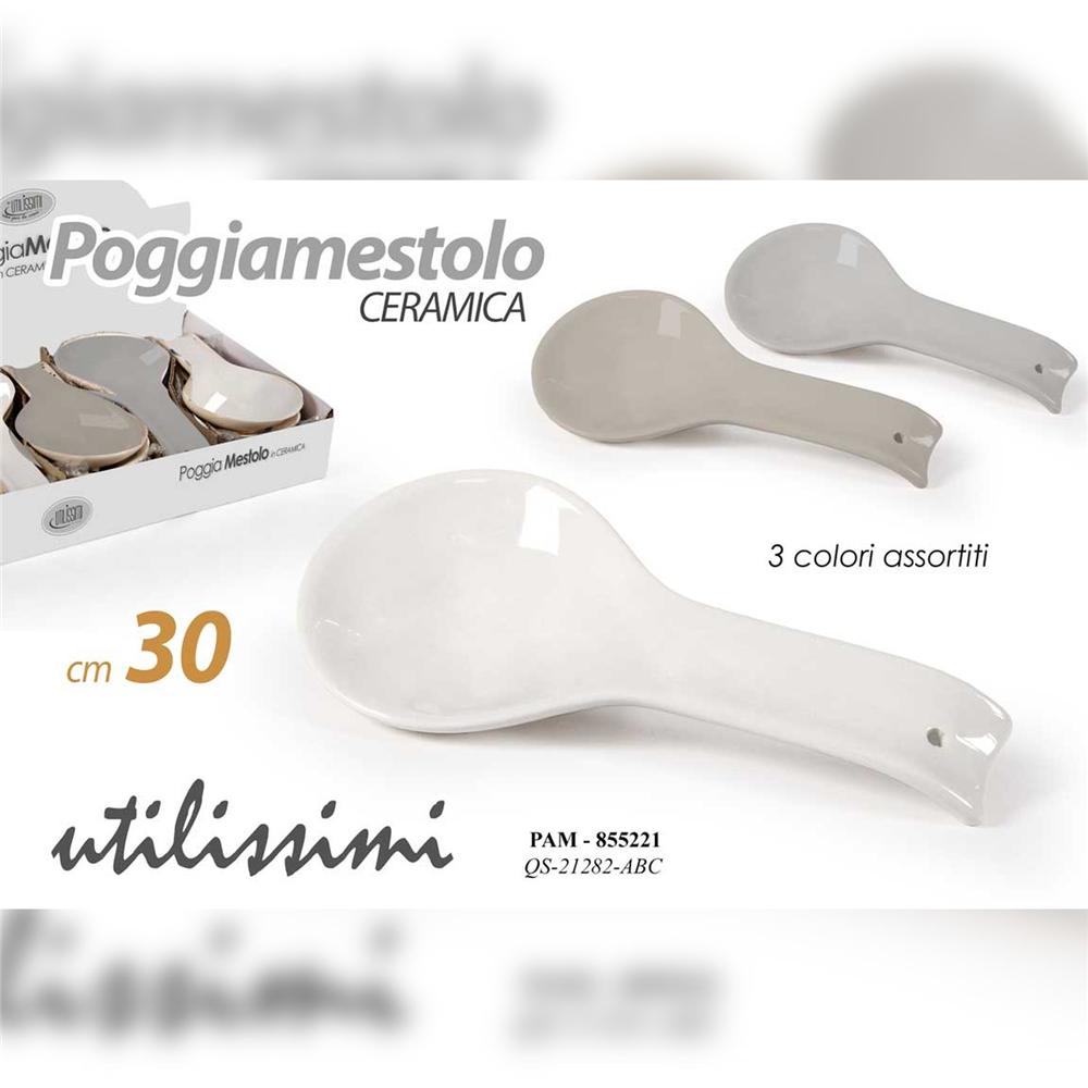 Pam/P.Mestolo Ceram As 30Cm Qs21282Abc - Poggia Mestoli | Mikasa