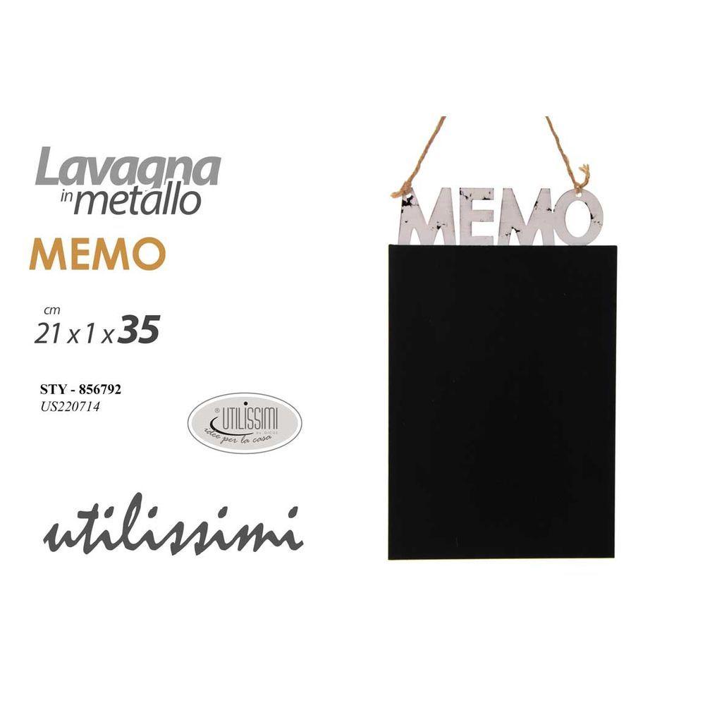 Sty/Lavagna Fer. 21*1*35Cm Us220714 - Nero - Lavagne | Mikasa