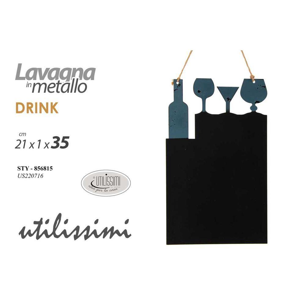 Sty/Lavagna Fer. 21*1*35Cm Us220716 - Nero - Lavagne | Mikasa