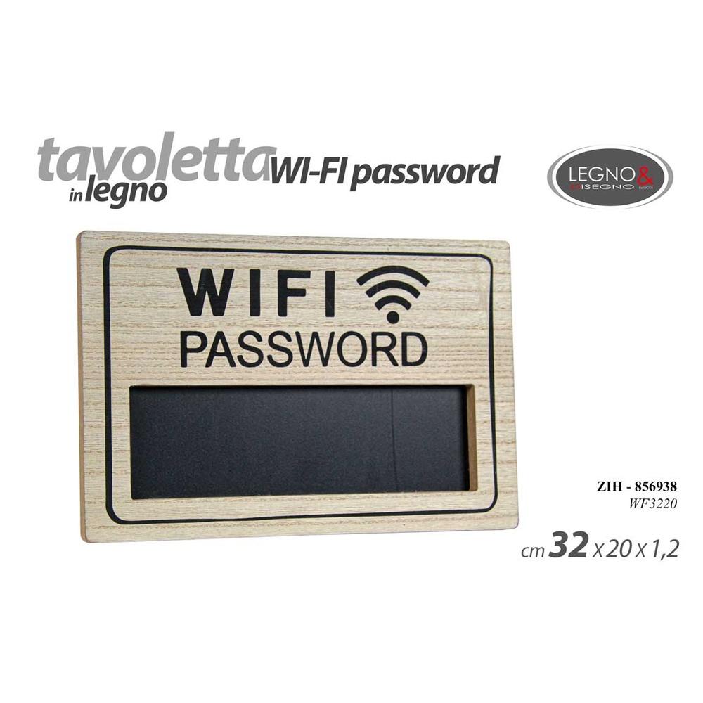 Mog/Cart.Wifi Mdf 32*20*1,2Cm Wf3220 - MDF - Lavagne | Mikasa