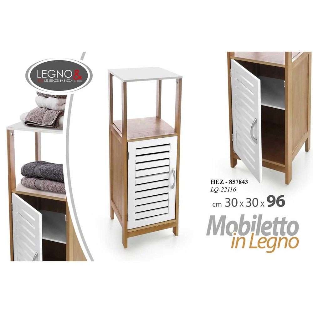 Hez/Mobile C/Anta 30*30*96Cm Lq-22116 - Mobili Contenitori | Mikasa