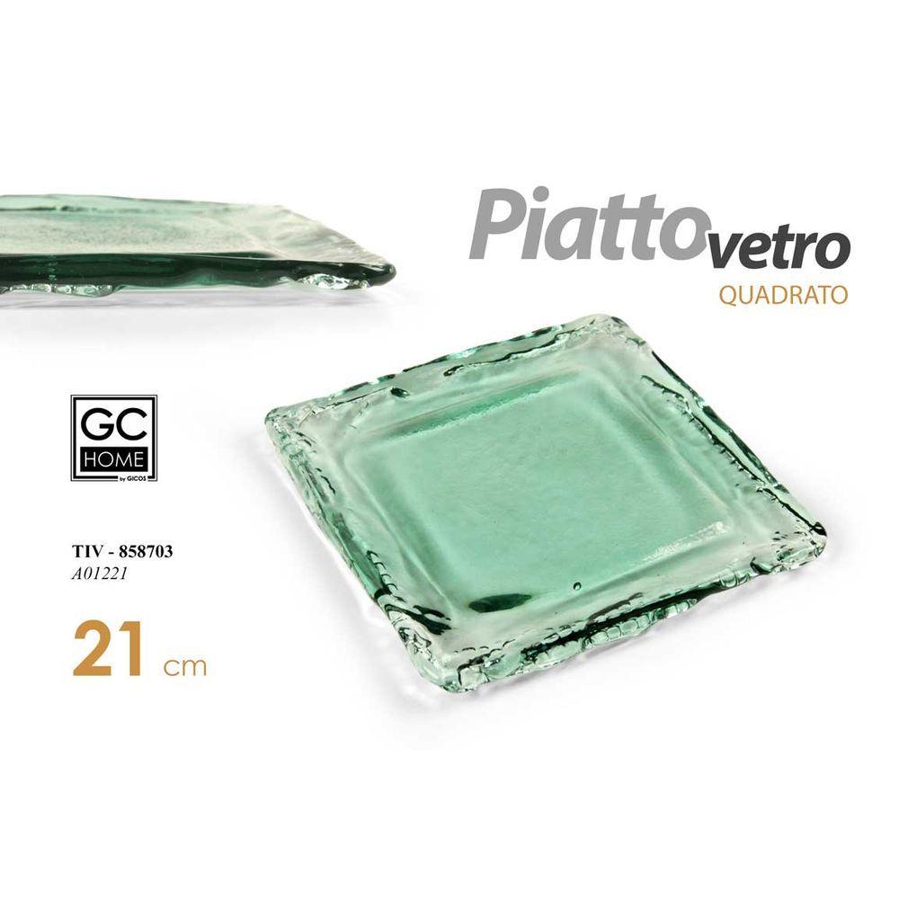 Tiv/Piatto Vetro 21Cm A01221
