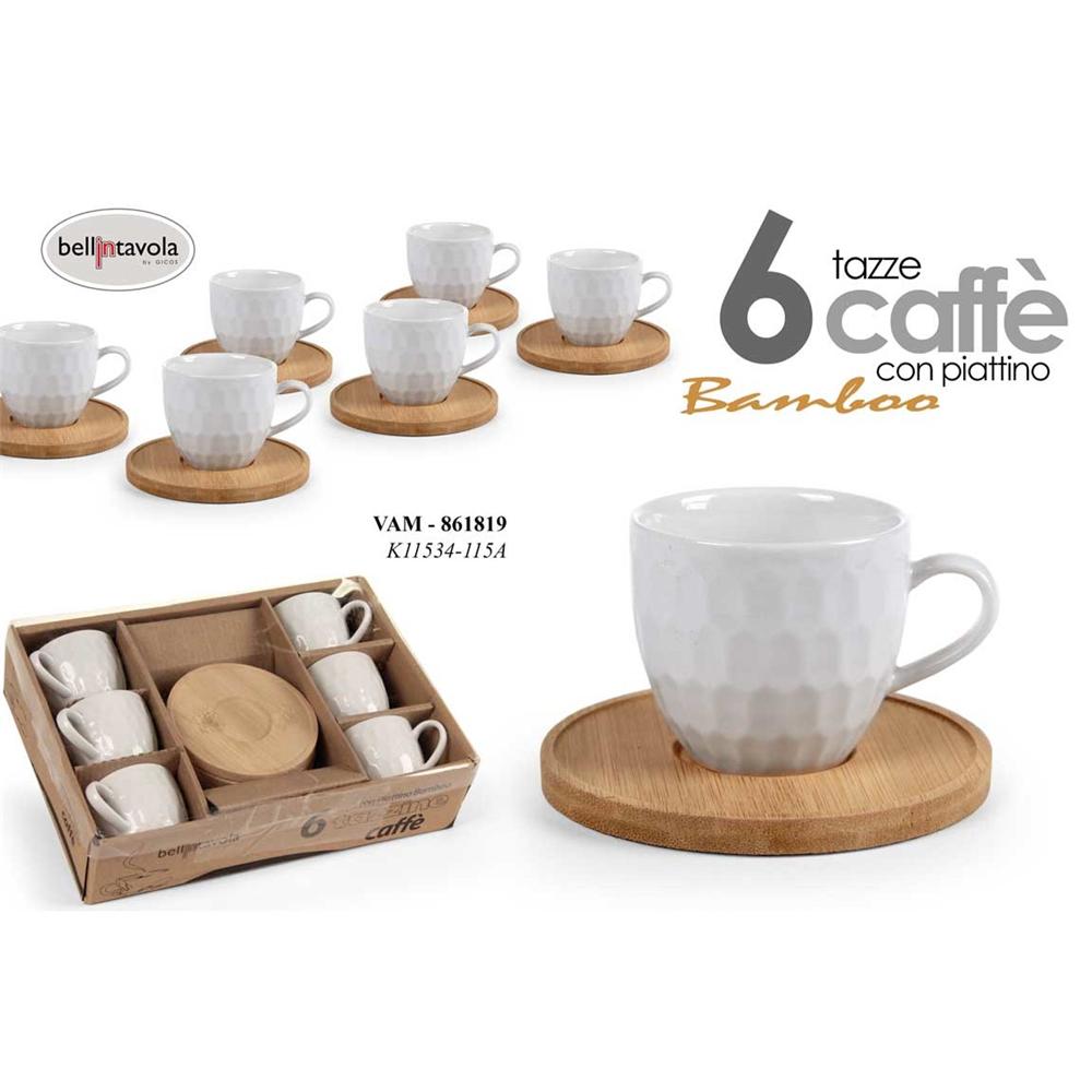 Vam/6 Tazzine C/P. Bamb. K11534-11.5A