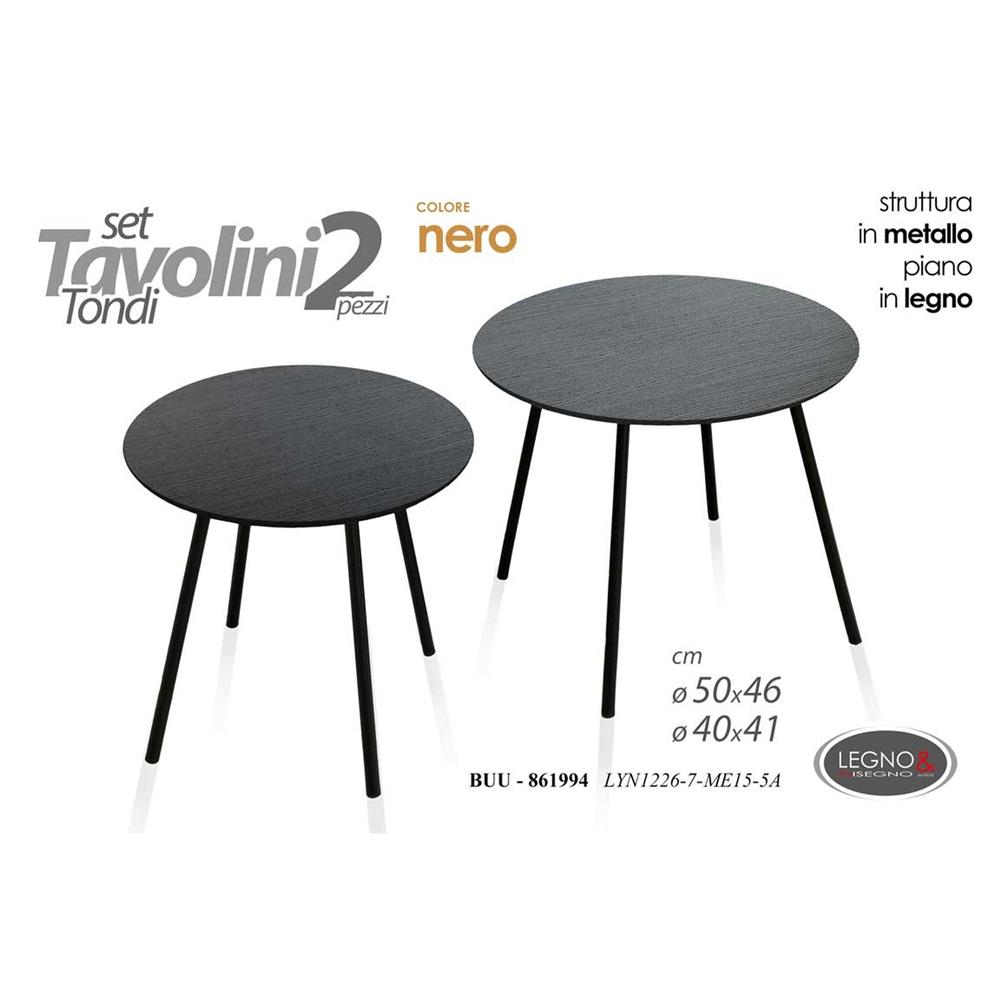 BUU/TAVOLINO 50*45 CM MET LYN1226/7-ME15-5A 863479