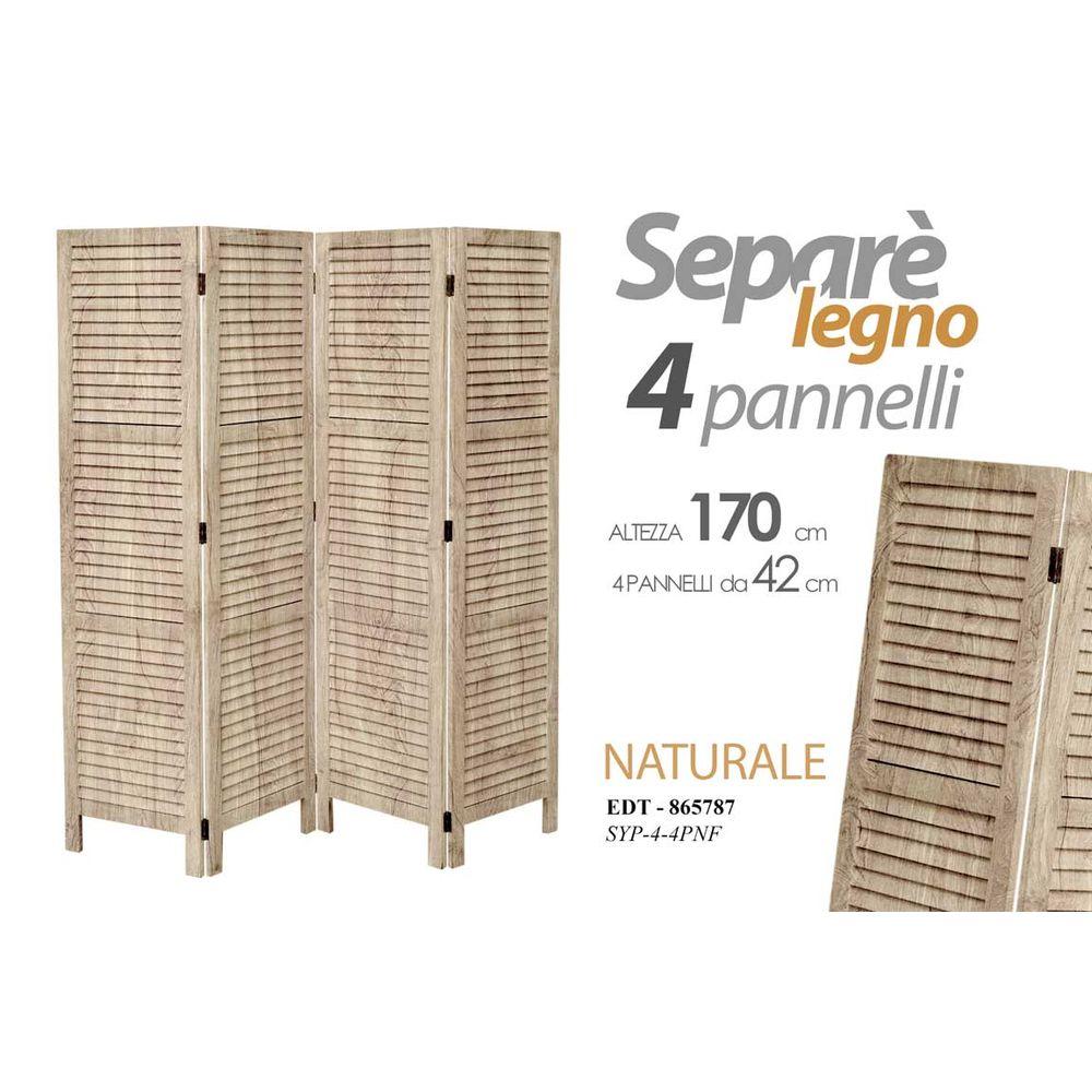 Edt/Separe 4 Pann. 168*170Cm Syp-4-4P/Nf