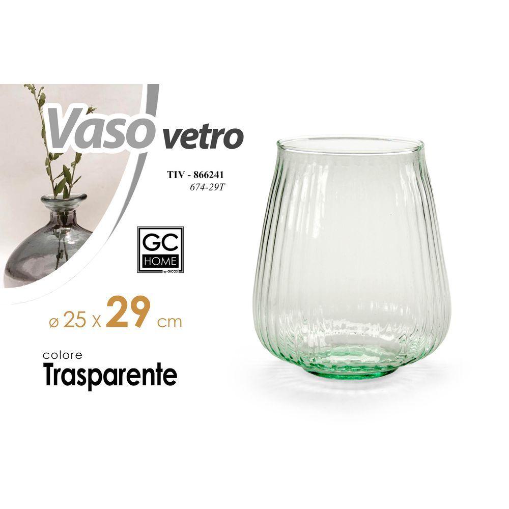 Tiv/Vaso Vetro Tras 25*29Cm 674/29T