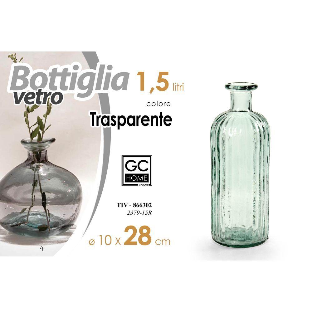 Tiv/Bottiglia Vetro Tra.1,5L 2379/15R - Vetro Trasparente - Bottiglia Per Fragranze | Mikasa