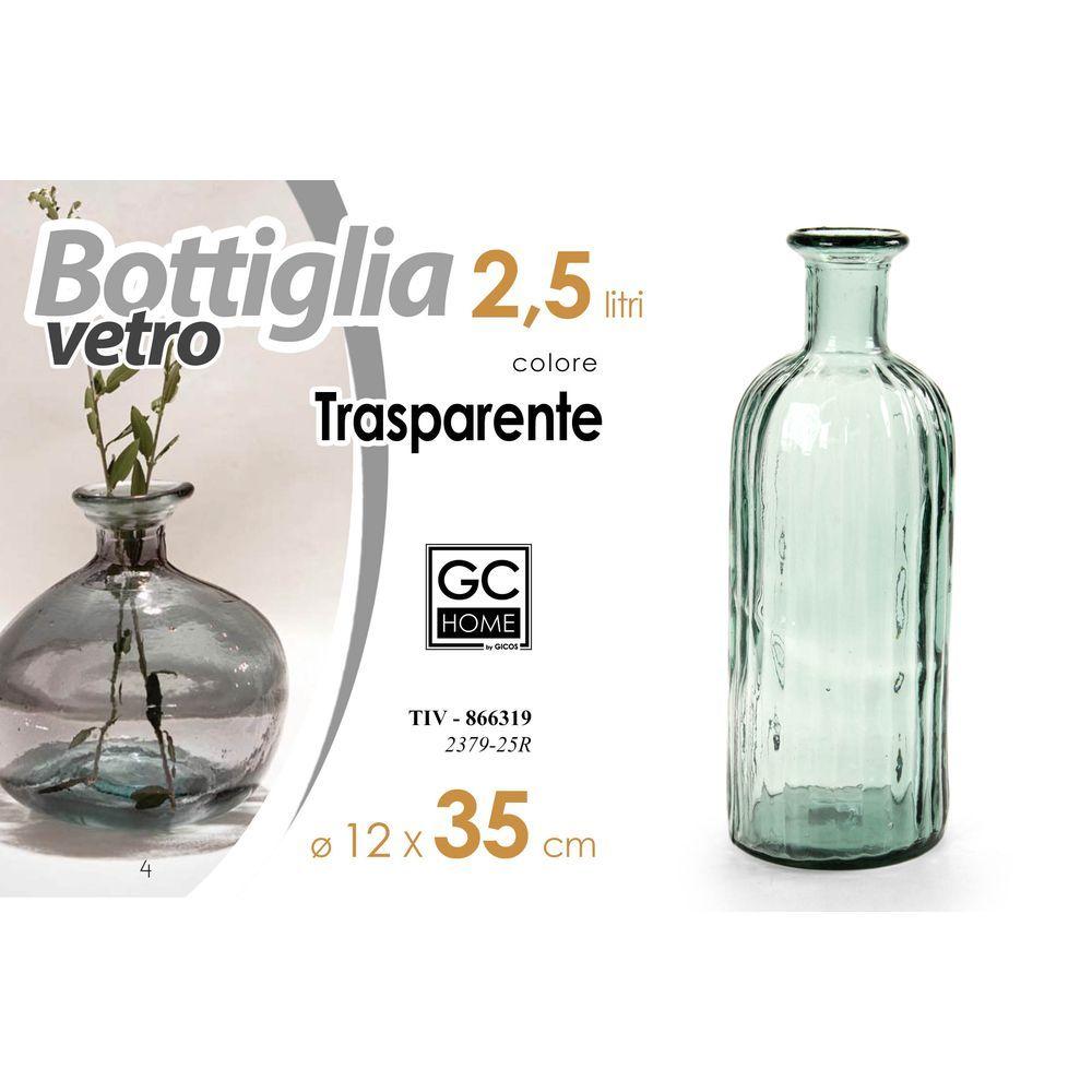Tiv/Bottiglia Vetro Tra.2,5L 2379/25R - Vetro Trasparente - Bottiglia Per Fragranze | Mikasa