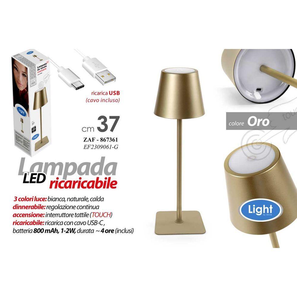 Zaf/Lampad Led Oro 800Mah 37 Ef2309061/G