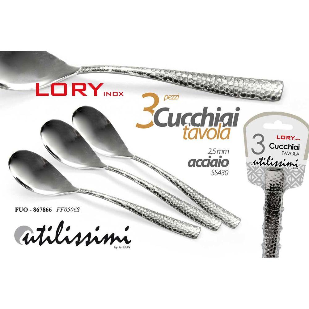 Fuo/3 Cucchiaio 2,5Mm Ss430 Ff0506S - Argento - Posate | Mikasa