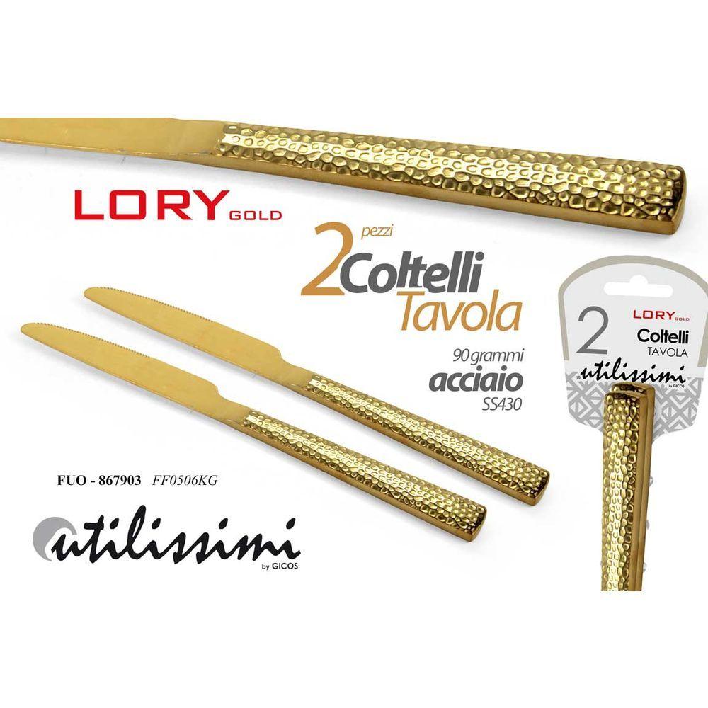 Fuo/2 Coltel,90G Ss430 T.Oro Ff0506Kg - Oro - Posate | Mikasa