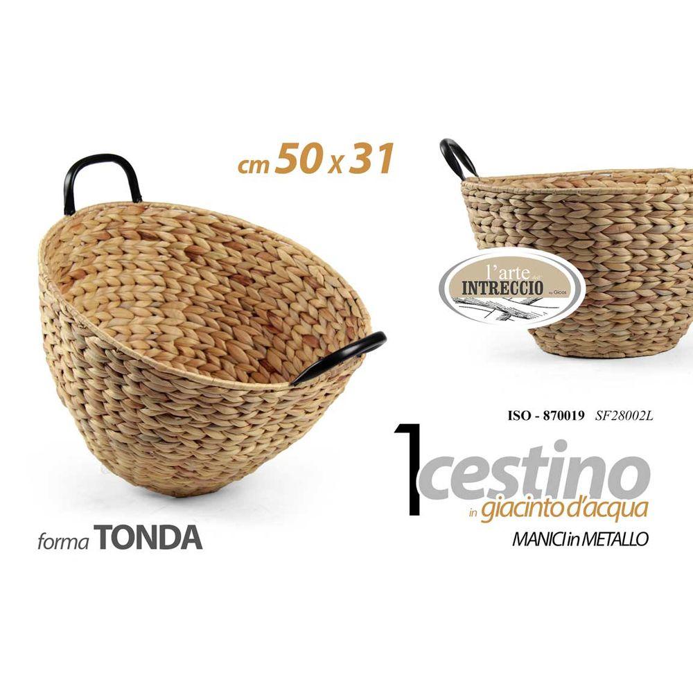 Iso/Cestino Tdo Giacint 50*31Cm Sf28002L