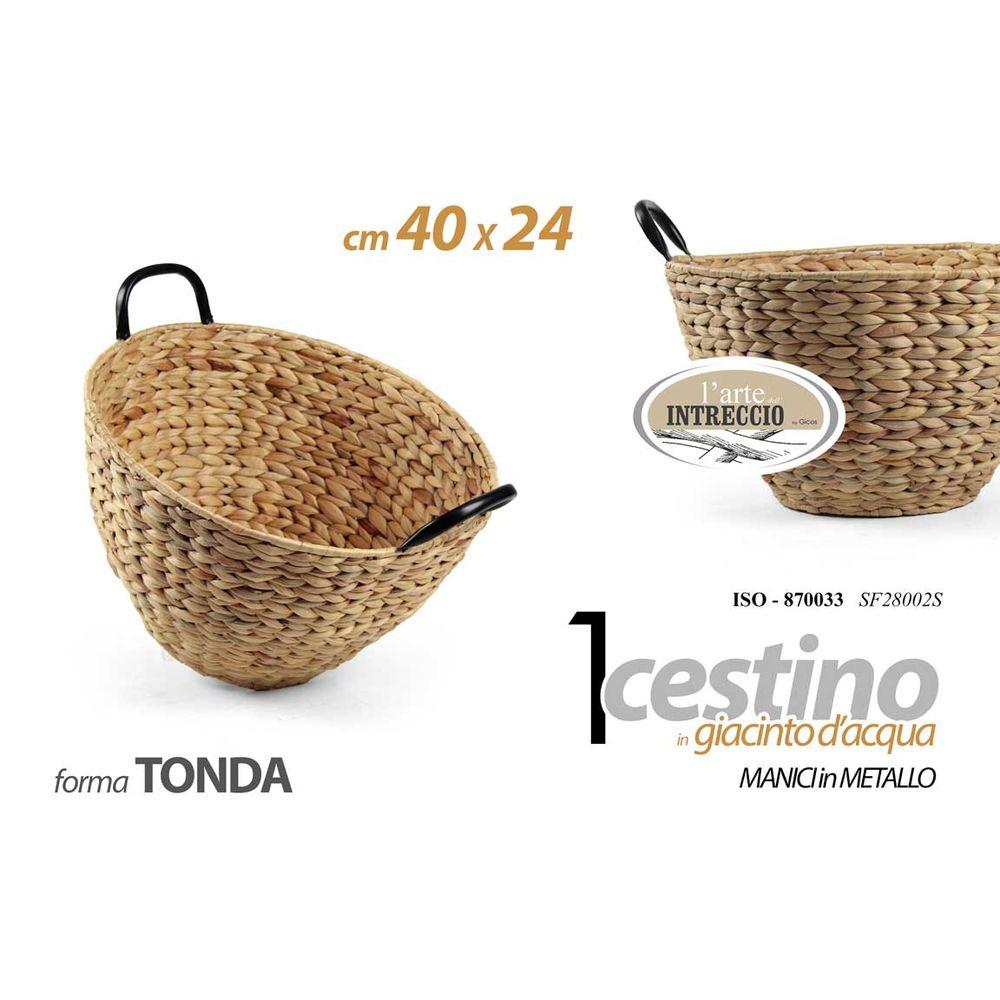 Iso/Cestino Tdo Giacin 40*24Cm  Sf28002S