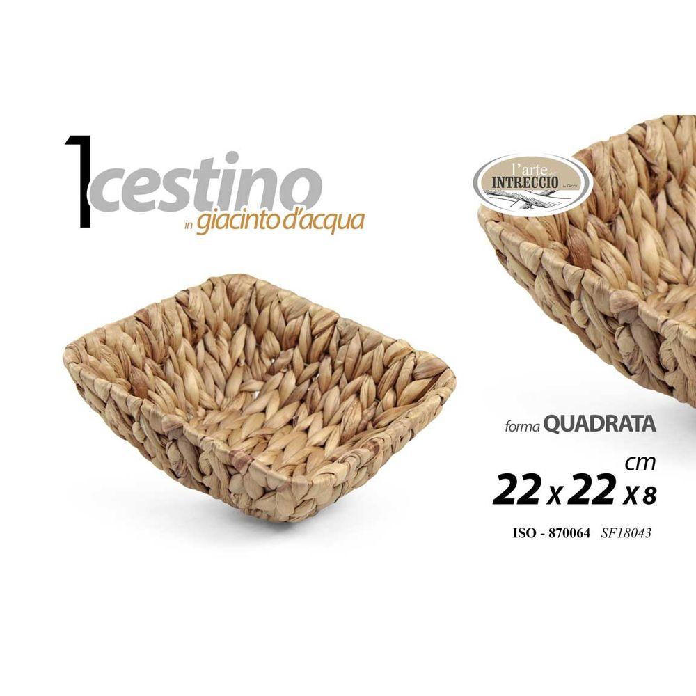 Iso/Cestino Qto Giacin 22*8Cm    Sf18043