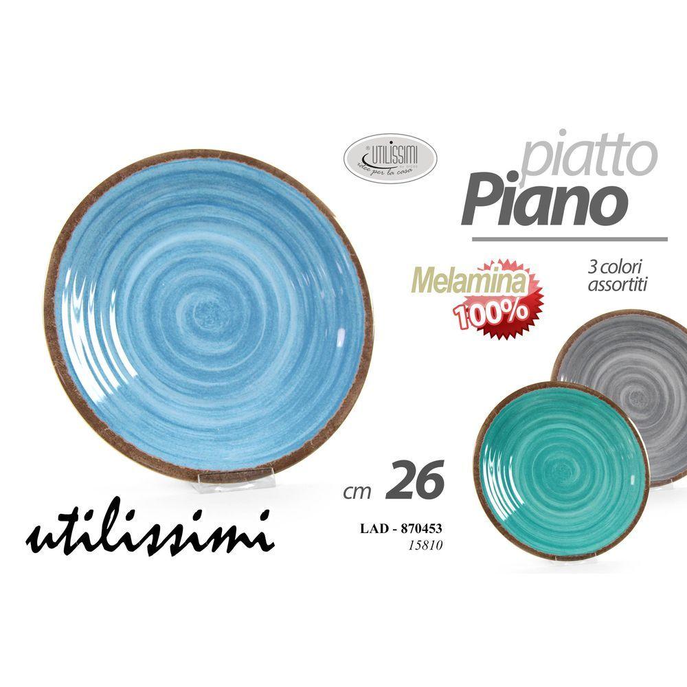 Lad/Piatto Piano Ass 100%Mel 26Cm 15810
