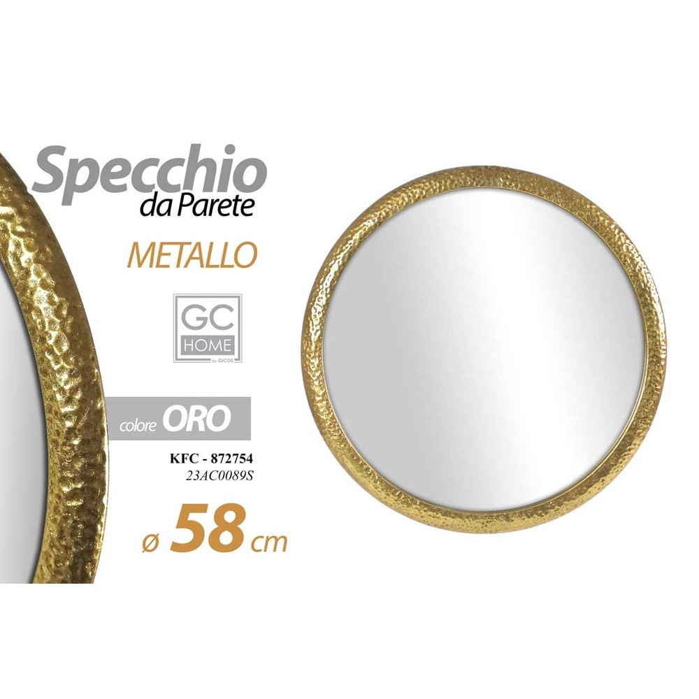 Kfc/Specchio Tdo C/Oro 58*2,5 23Ac0089S - Oro - Specchi | Mikasa