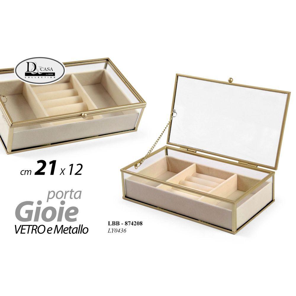 Lbb/Portagioie Vetro 21*12Cm Ly0436 - Vetro - Porta Gioie | Mikasa
