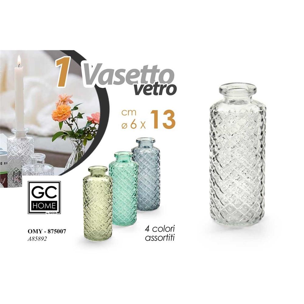 Omy/Vaso Vetro As 6*13Cm A85892
