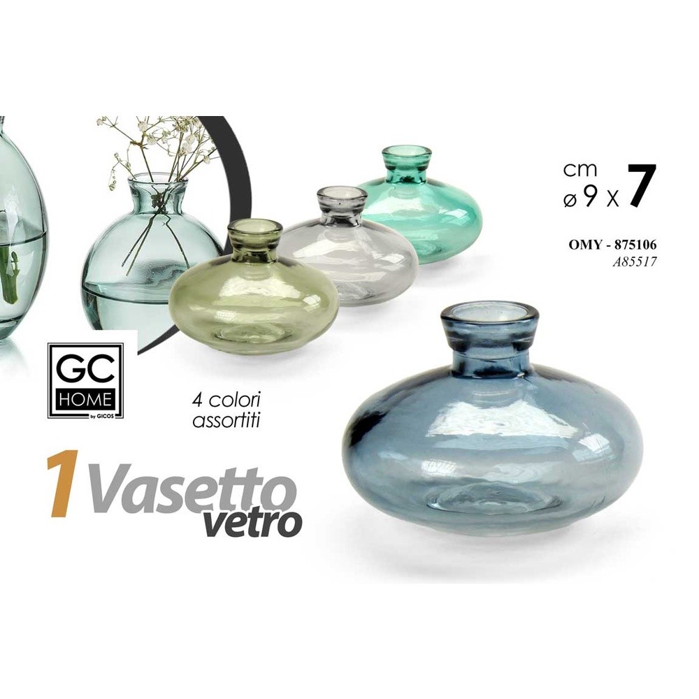 Omy/Vaso Vetro As 9*7Cm A85517