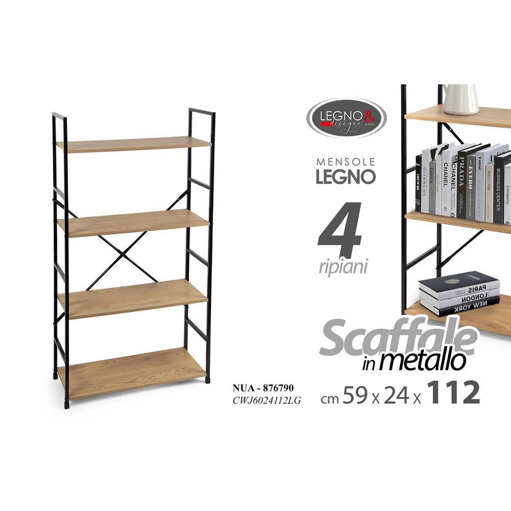 Nua/Scaffale 4Rip 59*24*112 Cwj6024112Lg