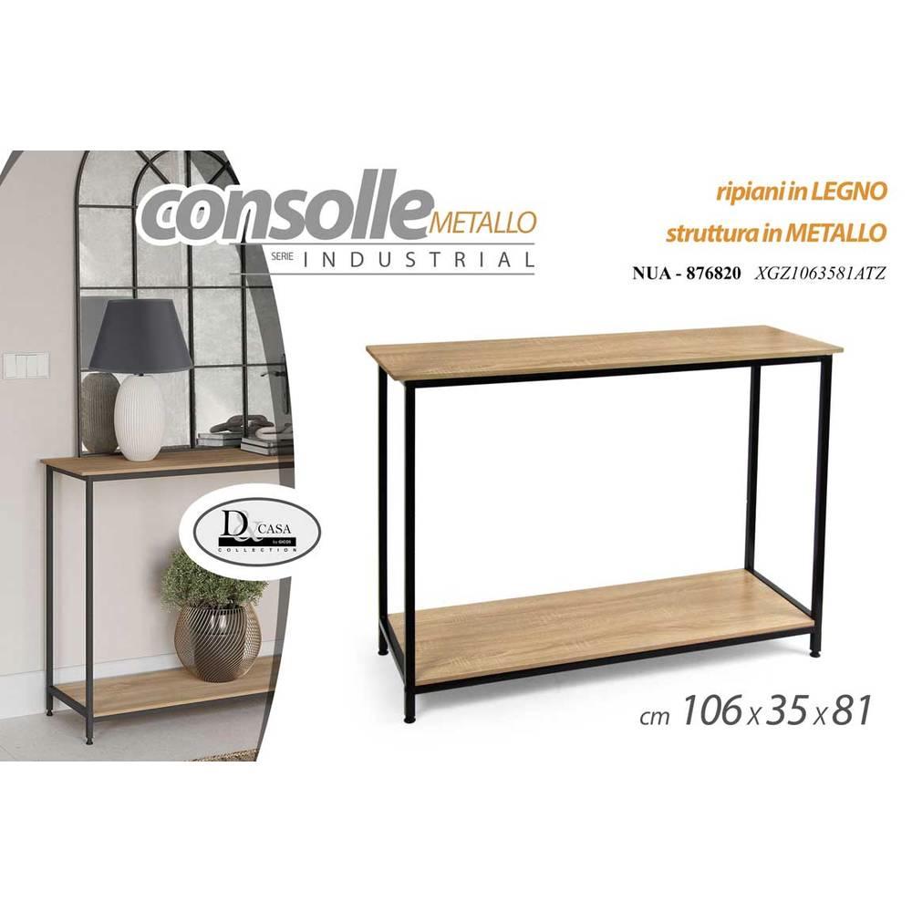 Nua/Consolle 106*35*81Cm Xgz1063581Atz - Nero - Consolle | Mikasa