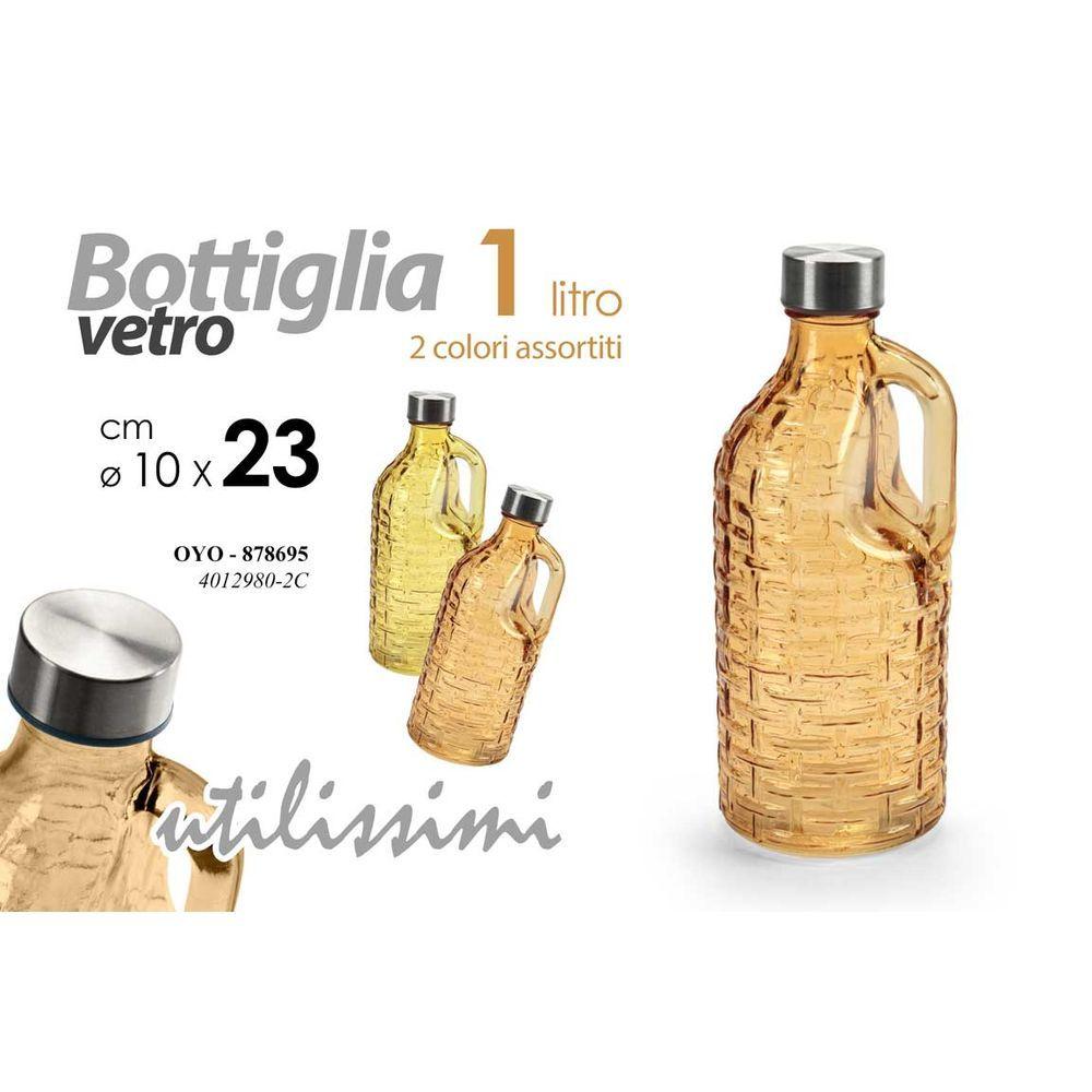 Oyo/Bottigl Vet 1L 10*10*23Cm 4022980-2C - Vetro - Bottiglia Per Fragranze | Mikasa