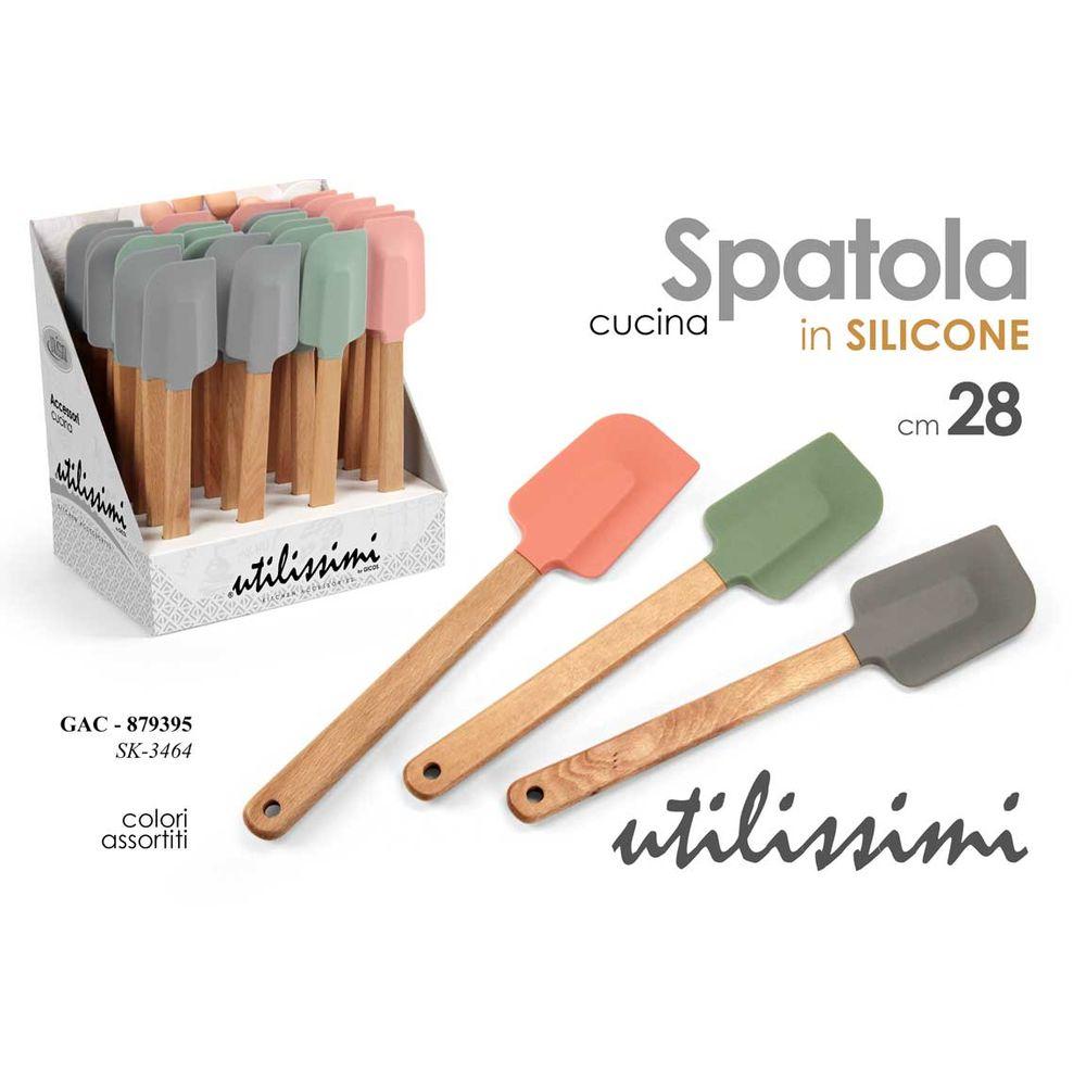 Gac/Spatola Silicone Ass 28Cm     Sk3464 - Silicone Assortito - Utensili | Mikasa
