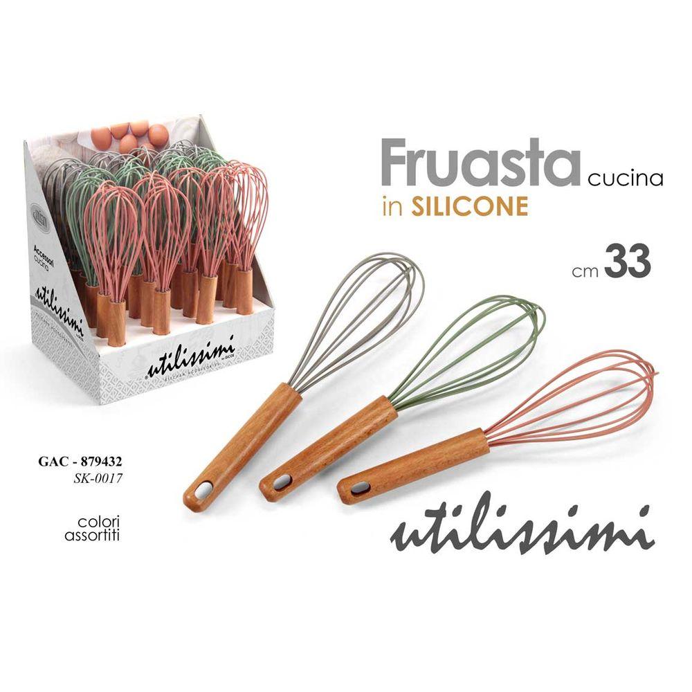 Gac/Frusta Silicone As 33Cm       Sk0017 - Silicone - Utensili | Mikasa