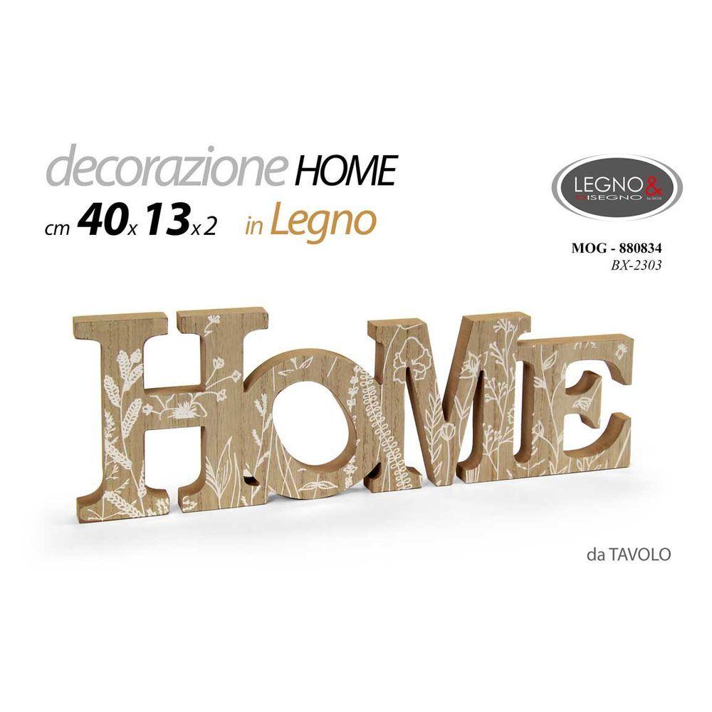 Mog/Frase Home 40*13*1,8Cm Bx2303 - Legno Beige - Scritte | Mikasa