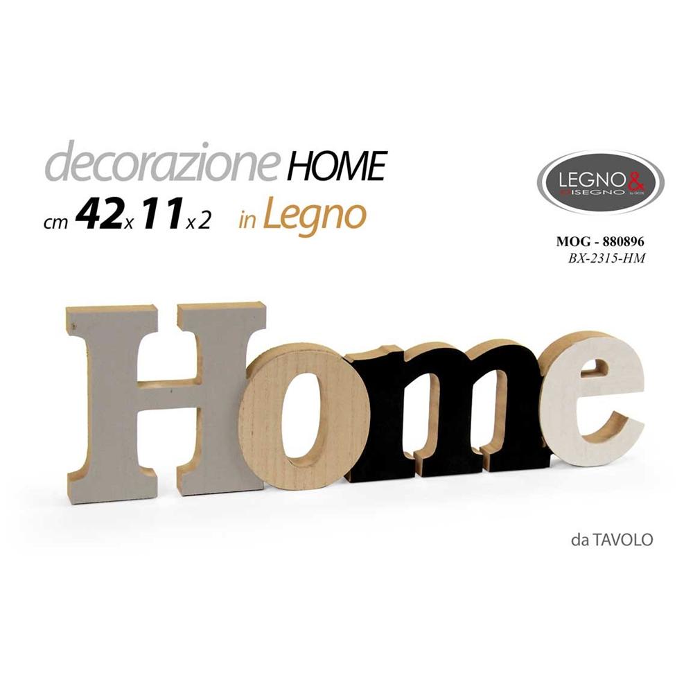 Mog/Frase Home 42*11*2Cm Bx2315-Hm - Legno - Scritte | Mikasa