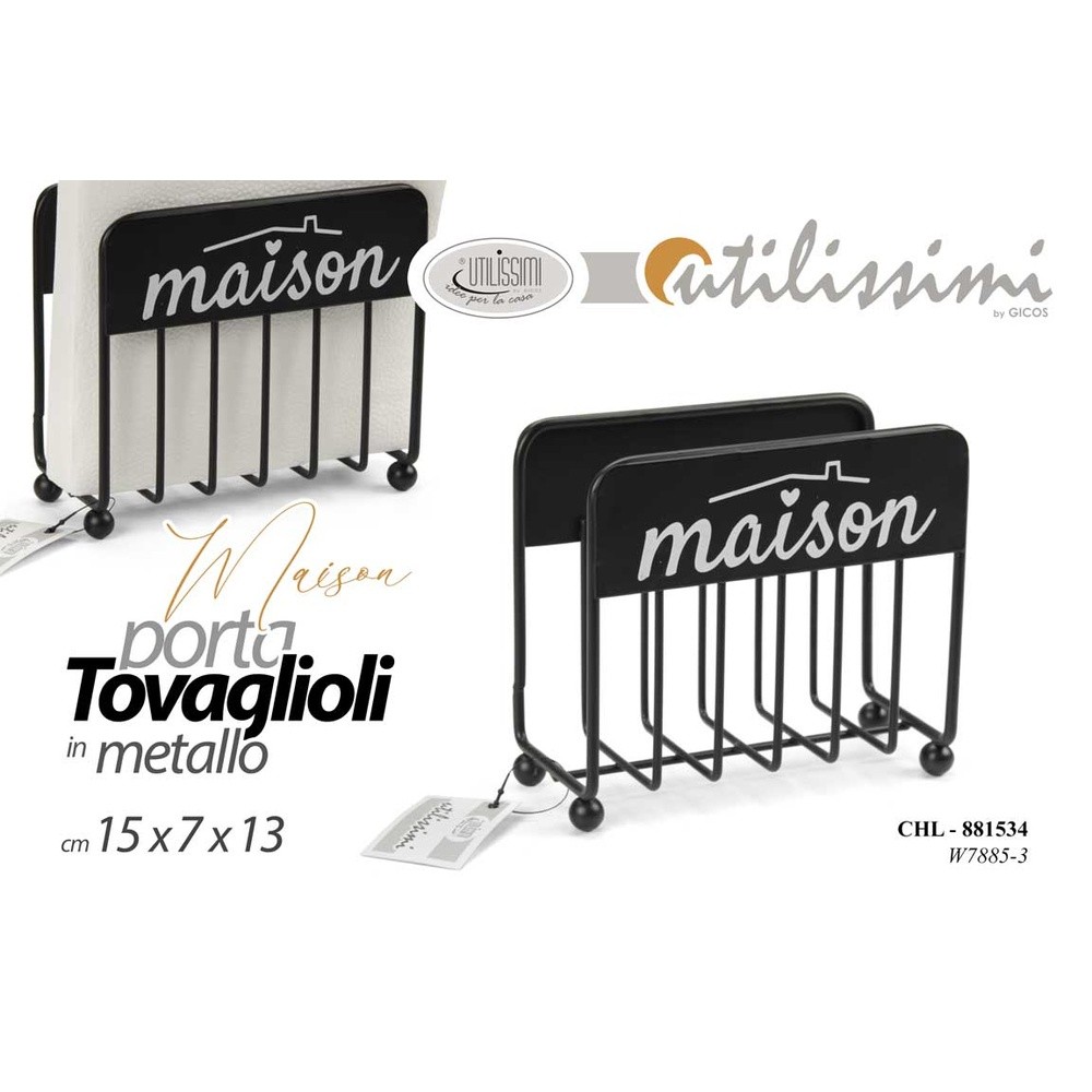 Chl/P.Tovag.Mais. 15*7*13Cm W7885-3 - Porta Tovaglioli | Mikasa