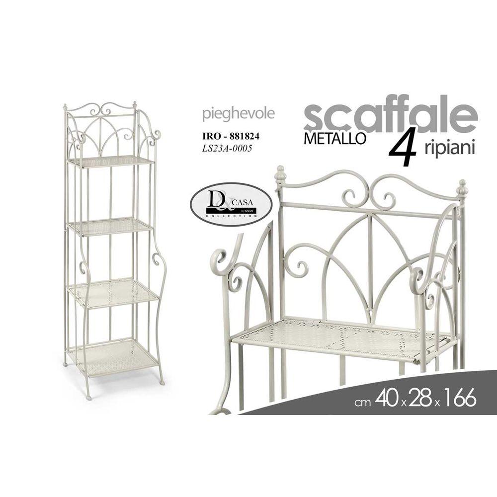 Iro/Scaffale A 4 40*28*166Cm Ls23A0005