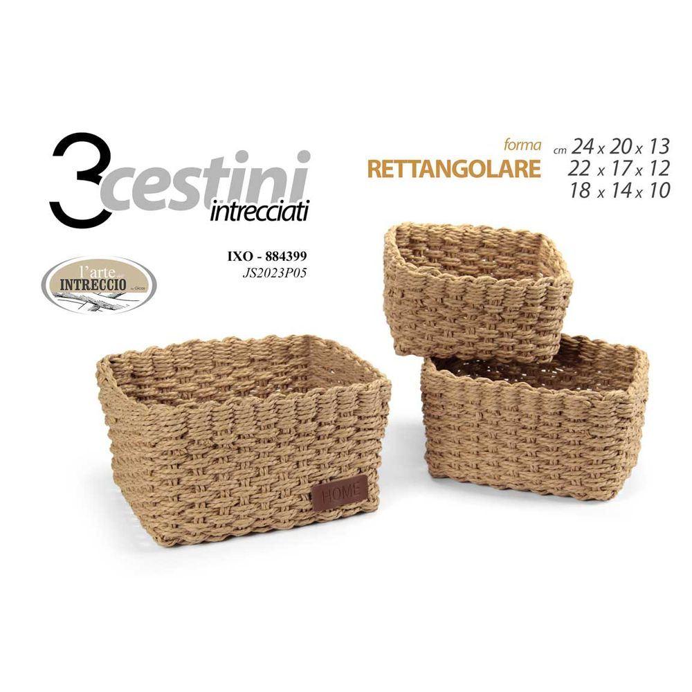 Cestino (Fibra Di Carta) 22*16,5*12 Cm 888243