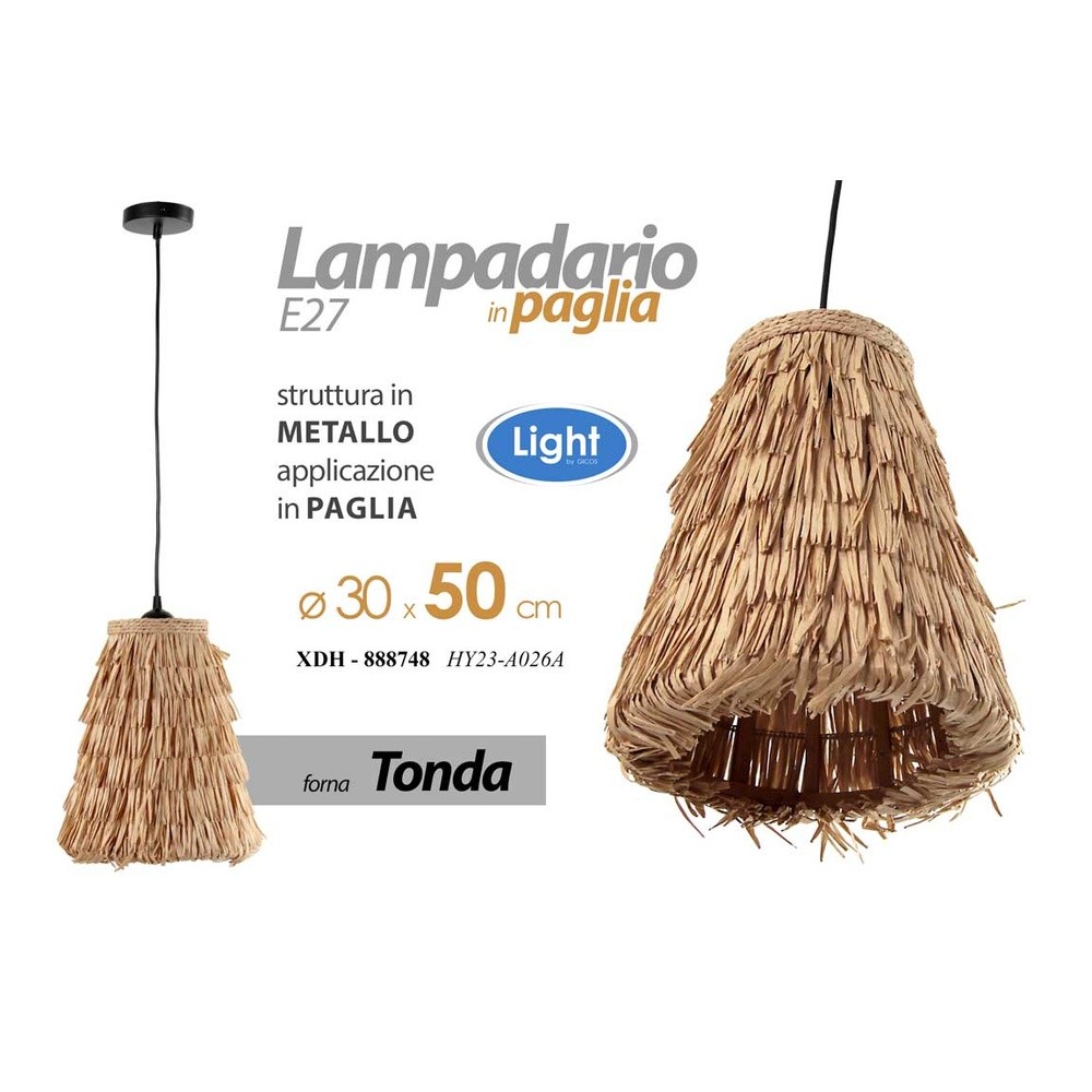 Xdh/Lampadario E27Max40W 30*50 Hy23A026A