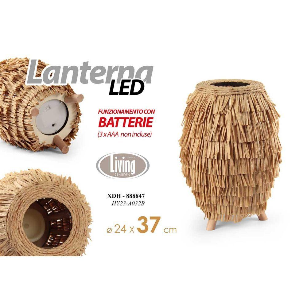 Xdh/Lanterna Led 3*Aaa 24*37Cm Hy23A032B