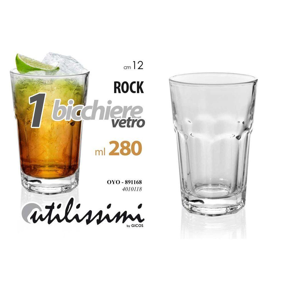 Oyo/Bicchiere Vetro 280Ml 12Cm 4010118