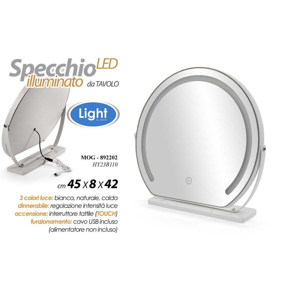 Mog/Specchio C/Led Tdo 45*8*42  Hy23B110