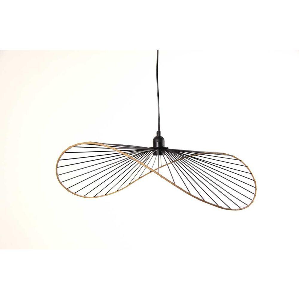Mog/Lampadario 58*58*16Cm 23B522 - Corda Nero - Lampadari | Mikasa