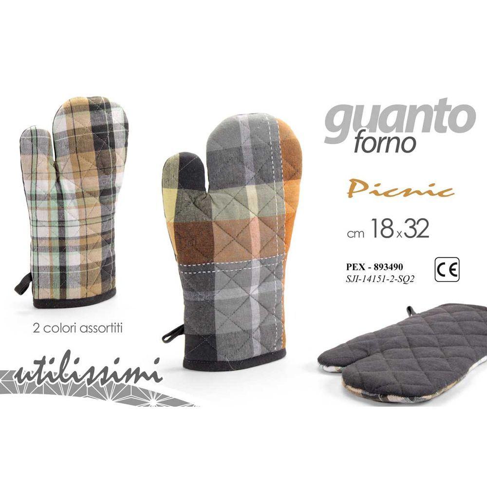 Pex/Guanto Cot.Ass 18*32 Sji-14151/2-Sq2 - Assortito - Guanti | Mikasa