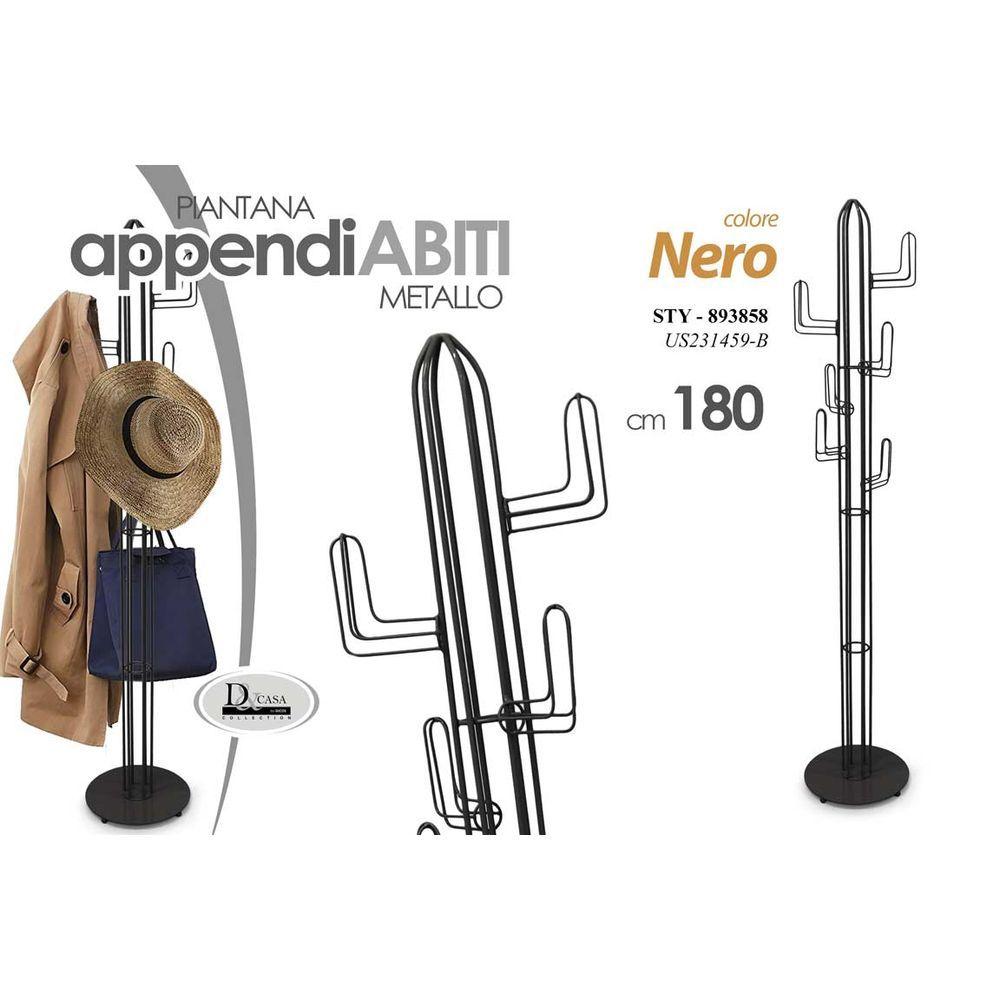 Sty/Appendiab Fer Ner 35*180,5Us231459-B - Metallo Nero - Appendiabiti | Mikasa