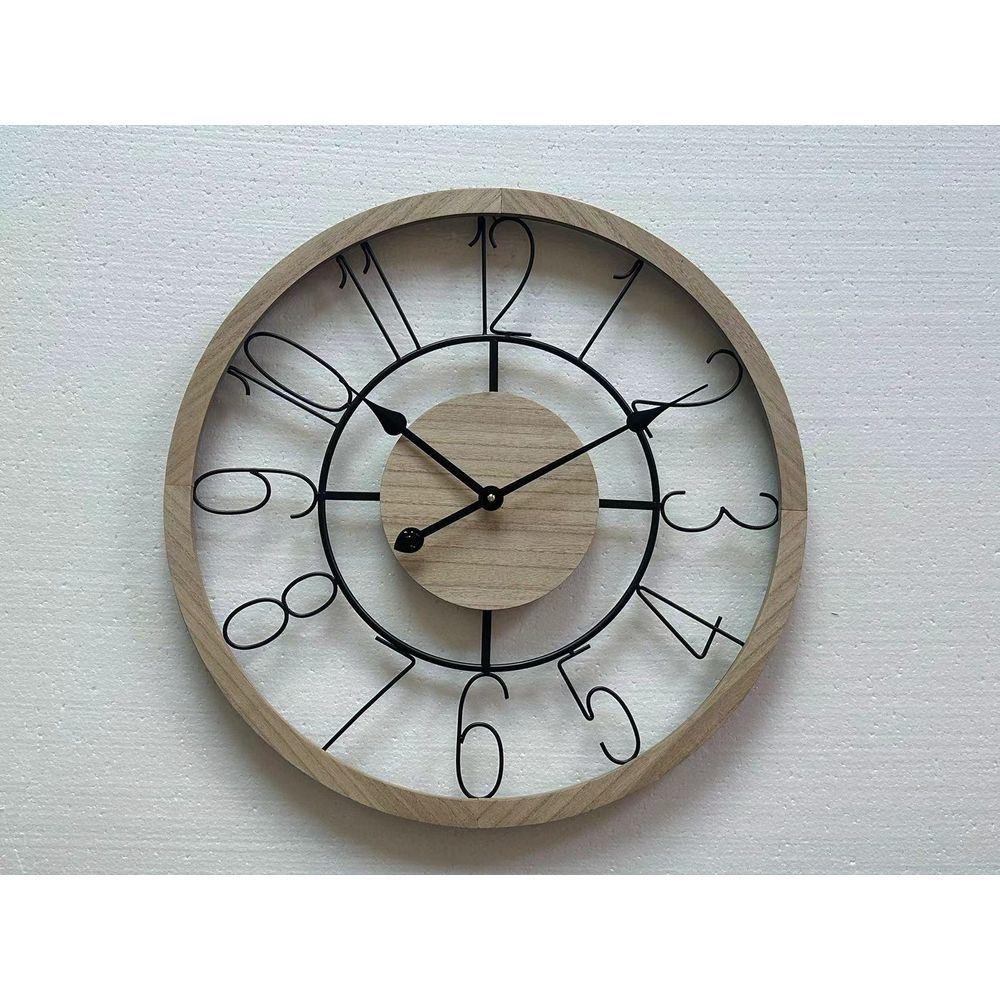 Fzu/Orolog Par Mdf/Fer 60*3*60 Cb230061 - MDF - Orologi | Mikasa