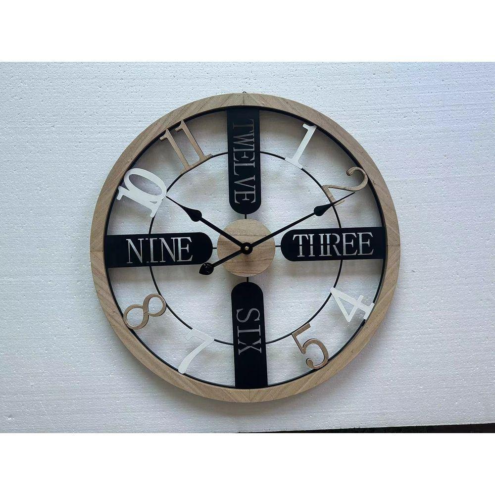 Fzu/Orologio Par Mdf/Fer 60*3*60 Cb230044 - MDF - Orologi | Mikasa