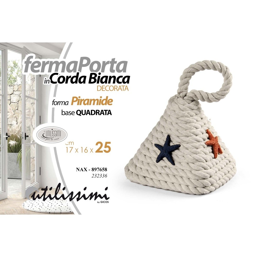 Nax/Fermaporta Conc Bnc 17*16*25 232336 - Porta Asciugamani | Mikasa