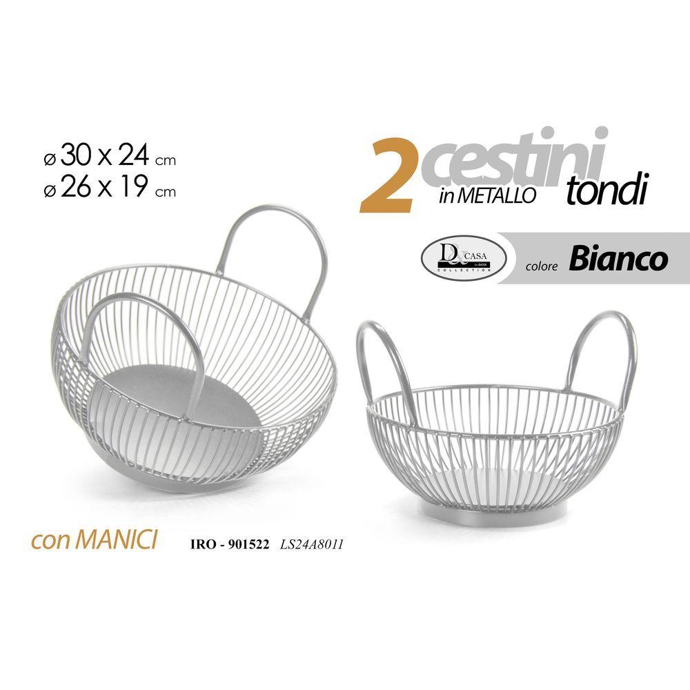 Iro/S/2 Cestini Bianchi 24/19 Ls24A8011